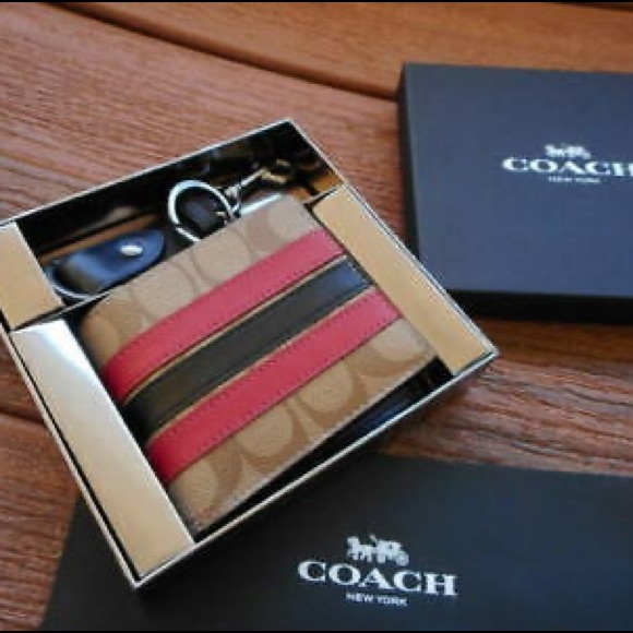 Boxed Signature ID Billfold Wallet Key Gift Set - Picture 1 of 8